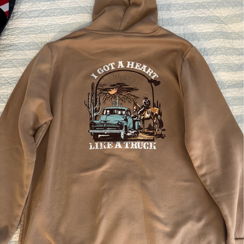 Heart Like A Truck Hoodie - Lainey Wilson